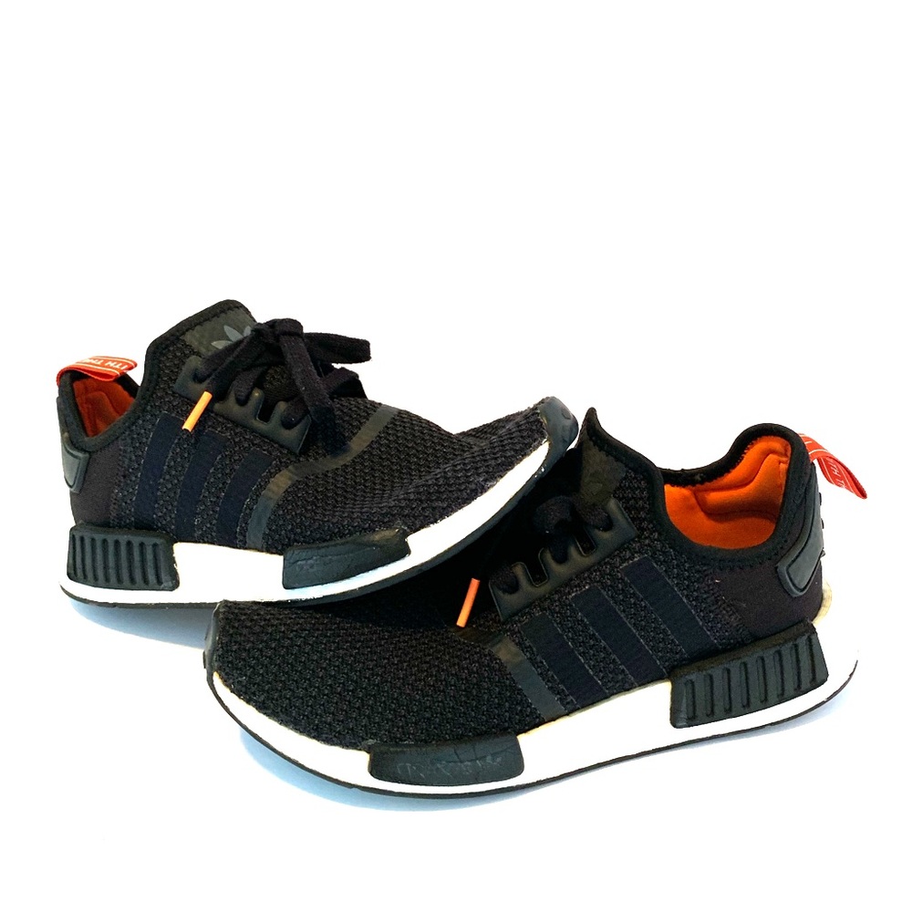Adidas NMD R1 Running shoes black sneakers size 8